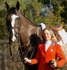Vita Flex Pro Victory Team rider Patty Stovel with her horse Carigor Z