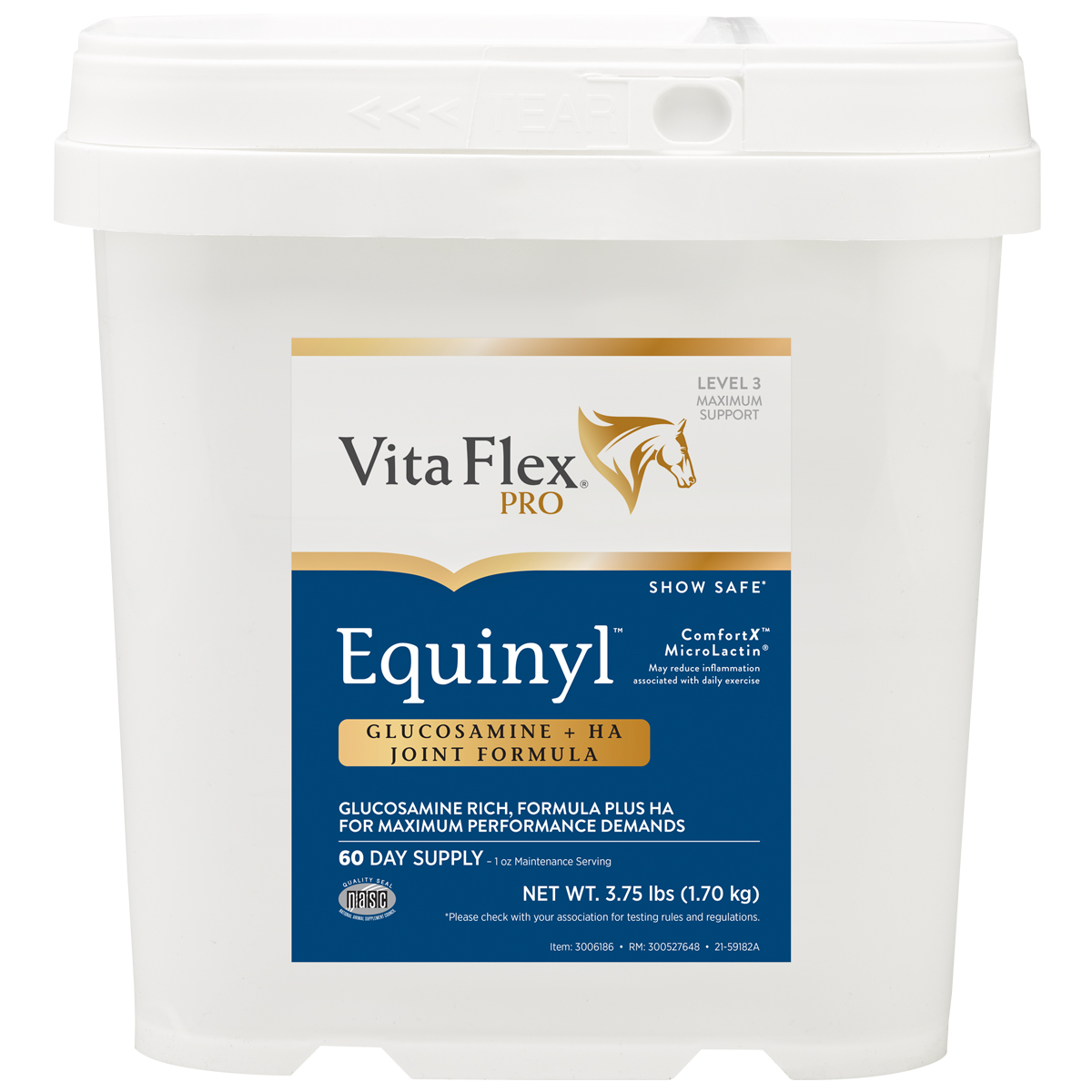 Vita Flex Pro Equinyl Glucosamine HA 3.75lb