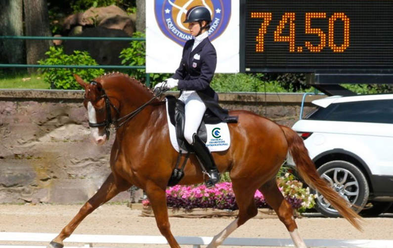 Vita Flex Victory Team Rider Adrienne Lyle and Horse