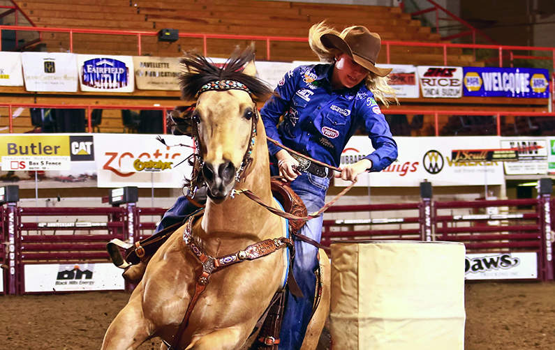 Vita Flex Victory Team Rider Jackie Ganter and Horse